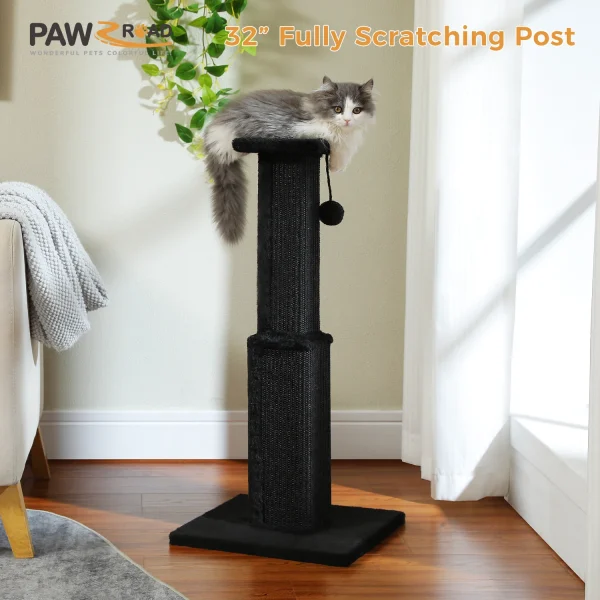 80CM Scratching Post with Sisal Ball for Cats / Kittens
