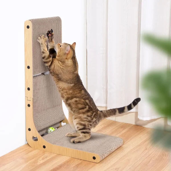 L Shape Indoor Cat Scratcher