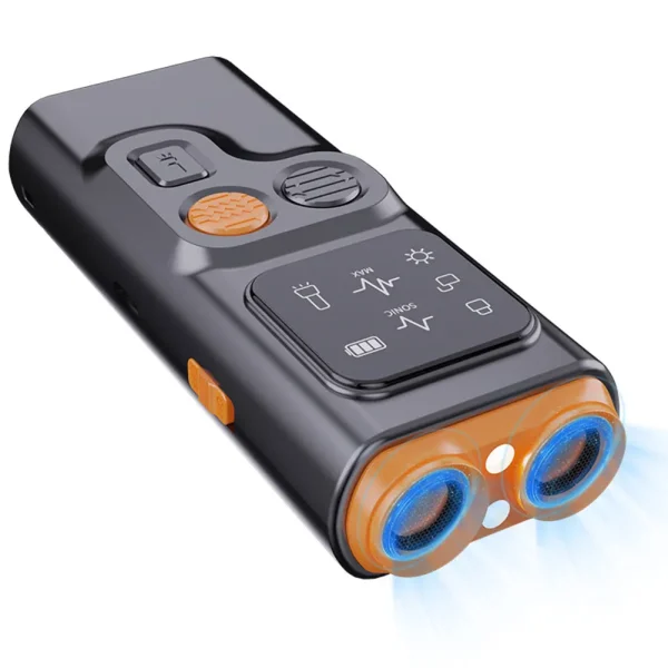 Rechargeable Sonic Shock Dog Bark Deterrent Device